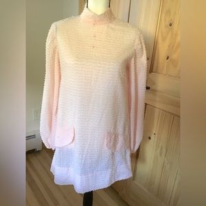Vintage Pink Eyelash Dress
